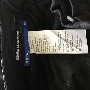 BMW motorrad GS dry pants
